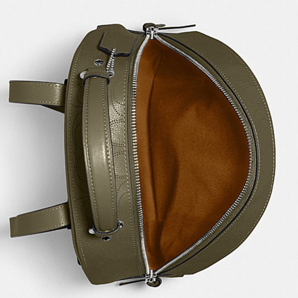 NWT COACH Jordyn Backpack Signature Leather Bag - Picture 8 of 16
